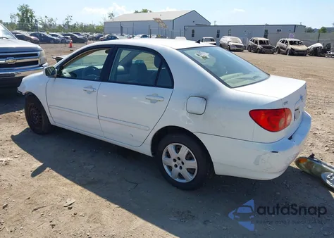 2005 Toyota Corolla Le из США, поврежденный, VIN JTDBR32E052065290